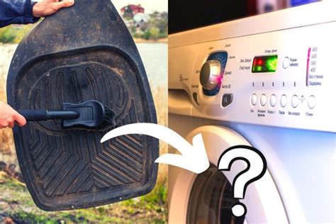 can i put car mats in the washing machine? should we consider the environmental impact of using car mats as laundry items?